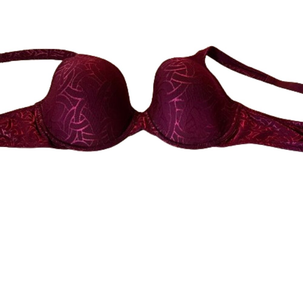 Vanity Fair Burgundy Bra with Underwire - 38C